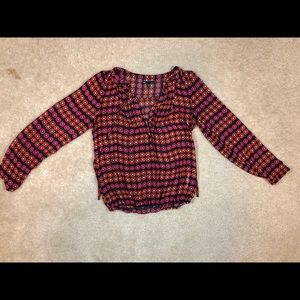 Gap Long Sleeve Blouse